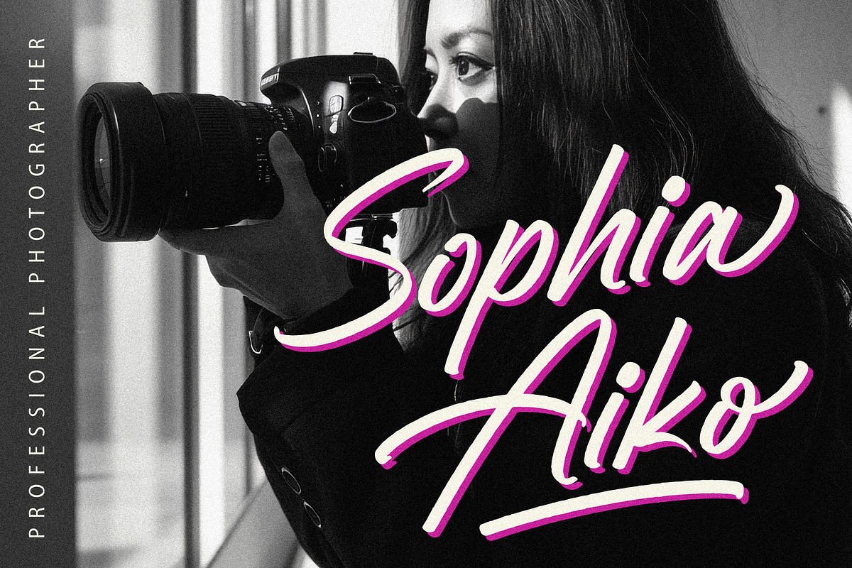 Yollenda - Brush Handwritten, a Handwritten Font by Graha Type (Photo 4 of 12)