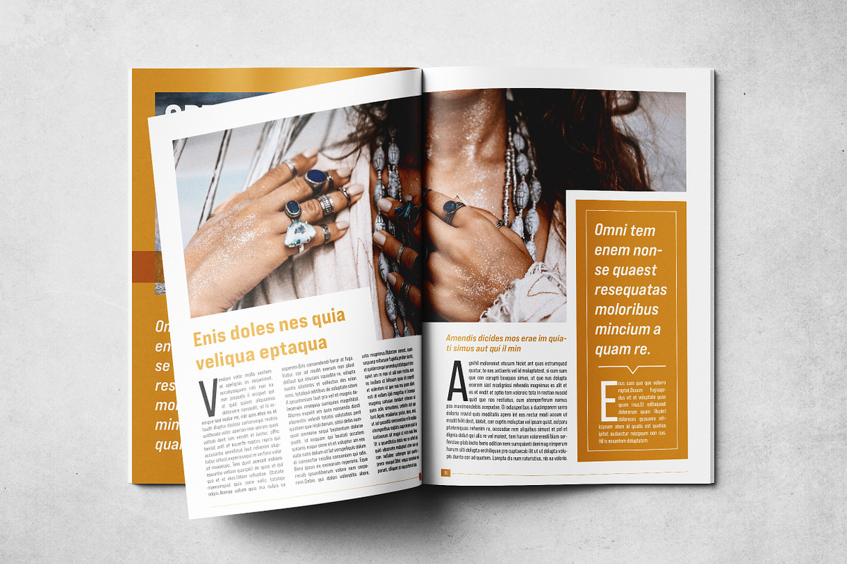 Magazine Template, a Magazine Template by Grkic Creative, image size:1200x800