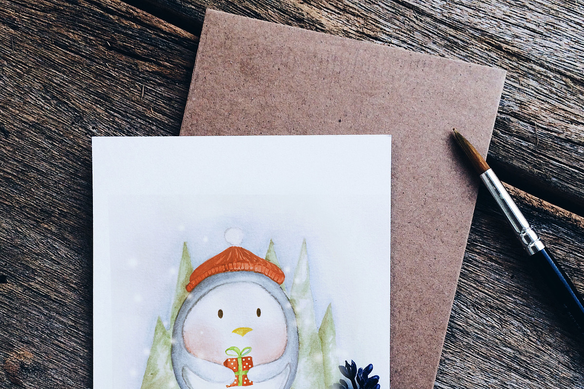 Woodland Animal Christmas Collection, an Animal Illustration by artemyst (Photo 4 of 4)