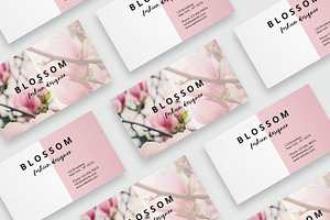 Vintage Flower Business Card