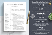 Simple Resume Template, Clean CV, a Resume Template by The Art of Resume (Thumbnail 2 of 8)