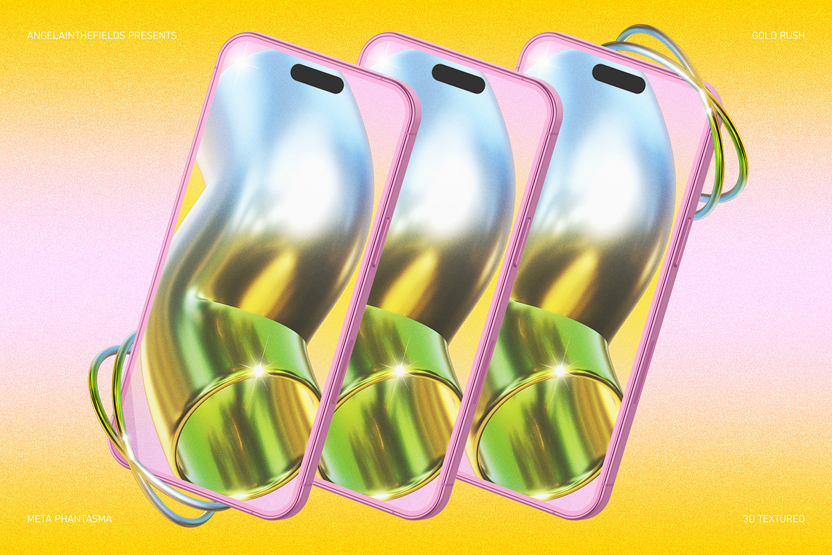 3D GOLD RUSH Objects, an Object Graphic by angelainthefields (Photo 5 of 9)