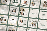Bridal Boutique Instagram Kit CANVA, a Social Media Template by Baliniz (Thumbnail 6 of 10)