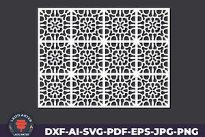 Ornament Laser Cut SVG Design
