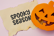 Scary Party - Spooky Display Font, a Handwritten Font by SaktiAvellin (Thumbnail 7 of 8)