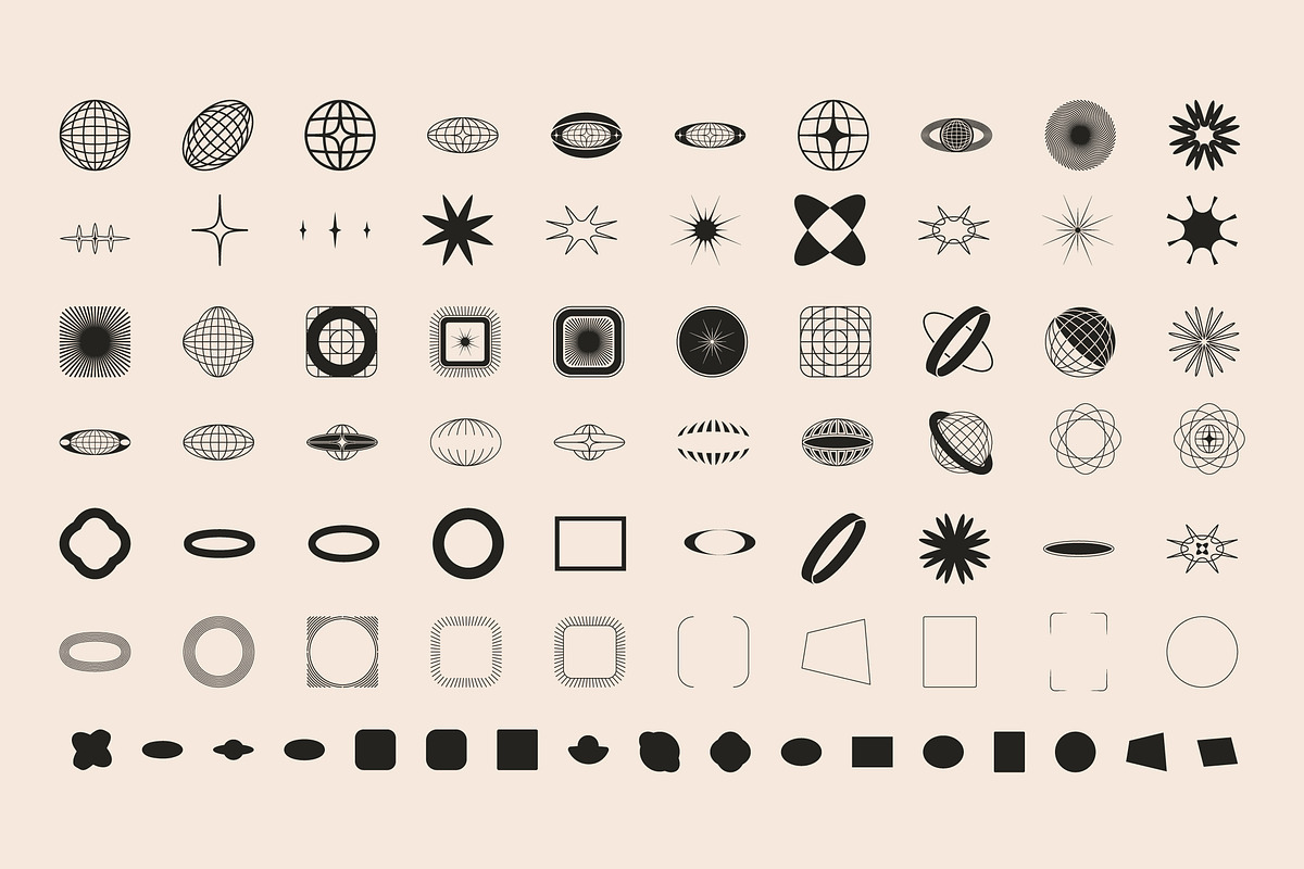 Editable Logo Badge Builder Set, a Poster Template by softulka (Photo 9 of 9)