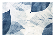 Cyle Collection · Blue Tone Leaves, a Background Graphic by milatovar (Thumbnail 12 of 32)