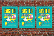 Retro Easter Egg Flyer, a Flyer Template by Aiyari Graphic (Thumbnail 3 of 3)