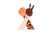 Friend hands together. Friendship, an Illustration by Good Studio (Thumbnail 11 of 12)