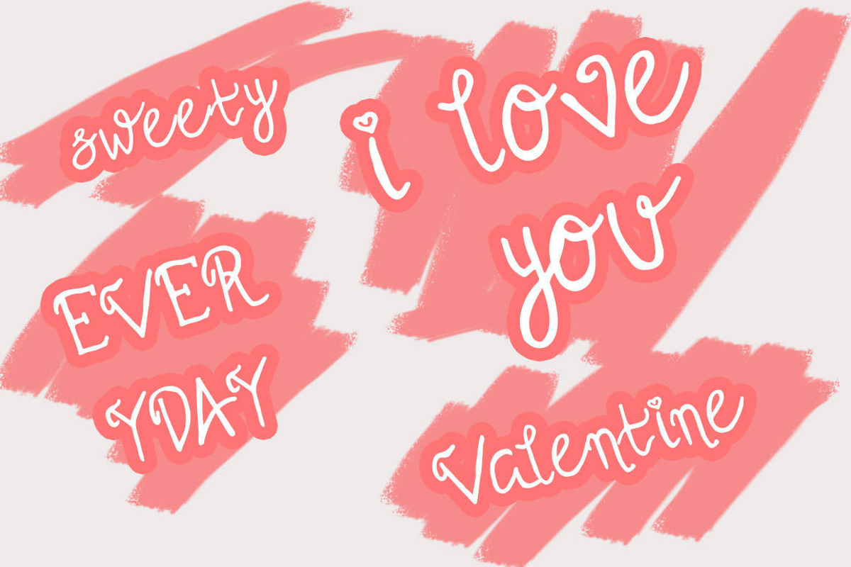 Wokijo - Loving Handwritten Font, a Script Font by Naistudio (Photo 5 of 7)