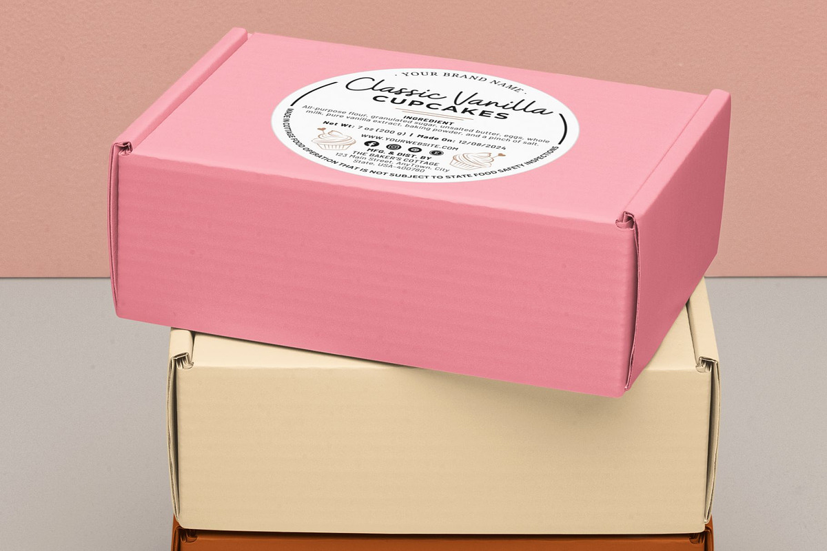 Home Baked Foods Label, a Stationery Template by Coral Beauty (Photo 4 of 5)