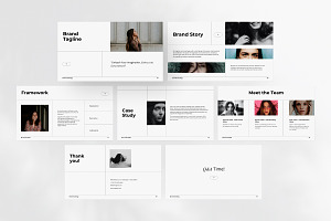 Brand Strategy Canva Template