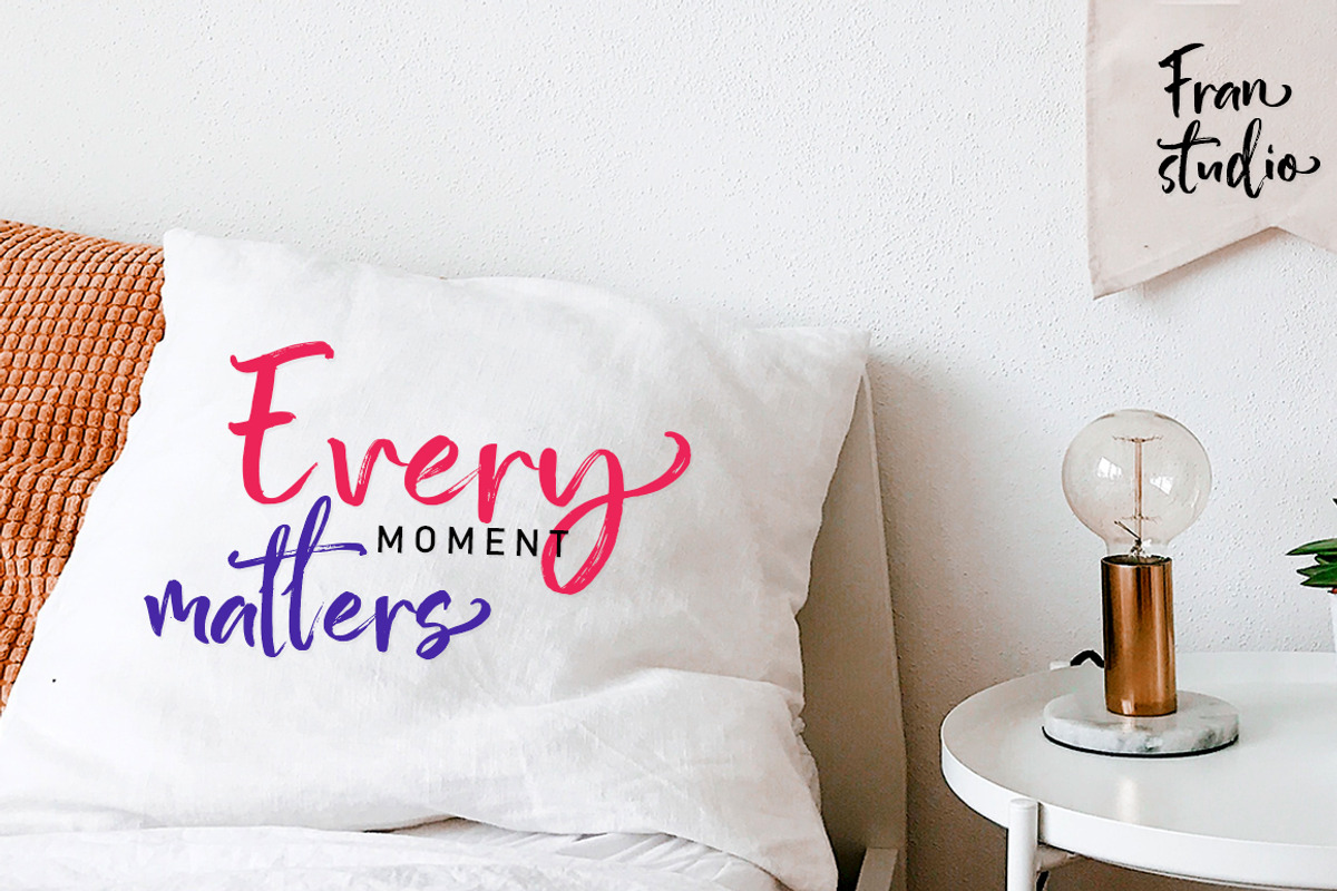 Antero Brush font, a Script Font by Franstudio (Photo 3 of 5)