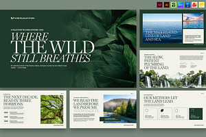 Nature Presentation Template, a Presentation Template by BrandPacks