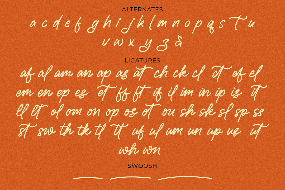 Rondly Vintage - Monoline Script, a Script Font by Graha Type (Photo 11 of 12)