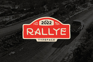 Rallye Typeface, a Sans Serif Font by Studio Presk