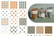 Autumn Geometric Seamless Patterns, a Pattern Graphic by KomannaArt (Thumbnail 5 of 8)