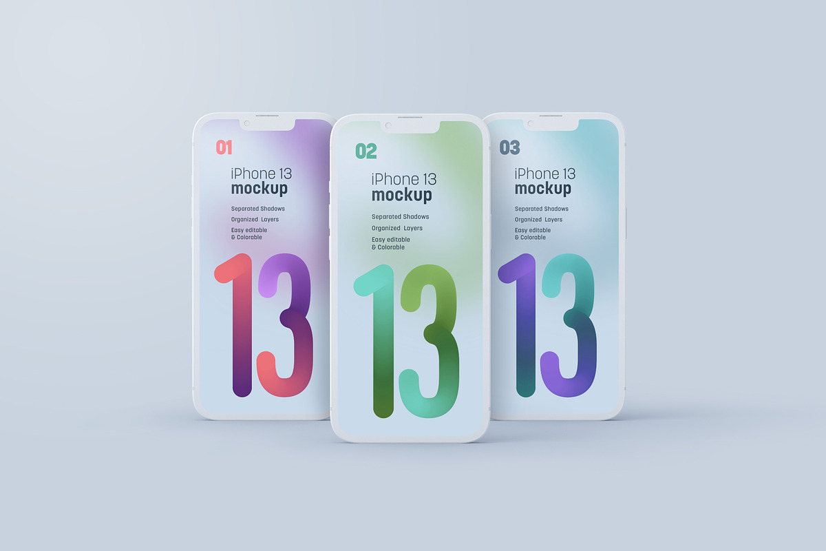 iPhone 12, 13, 14 Pro Clay Mockup, an iPhone Mockup by Deeplab (Photo 22 of 53)