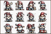 Cozy Christmas Gnomes Clipart, an Illustration by Sublimation Artist (Thumbnail 3 of 6)
