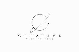 Creative Logo Abstract Eclipse, a Branding & Logo Template by Signatoro