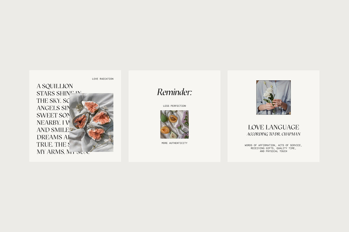 CANVA PS Instagram Templates Posts, a Social Media Template by Love Radiation Studio (Photo 7 of 16)
