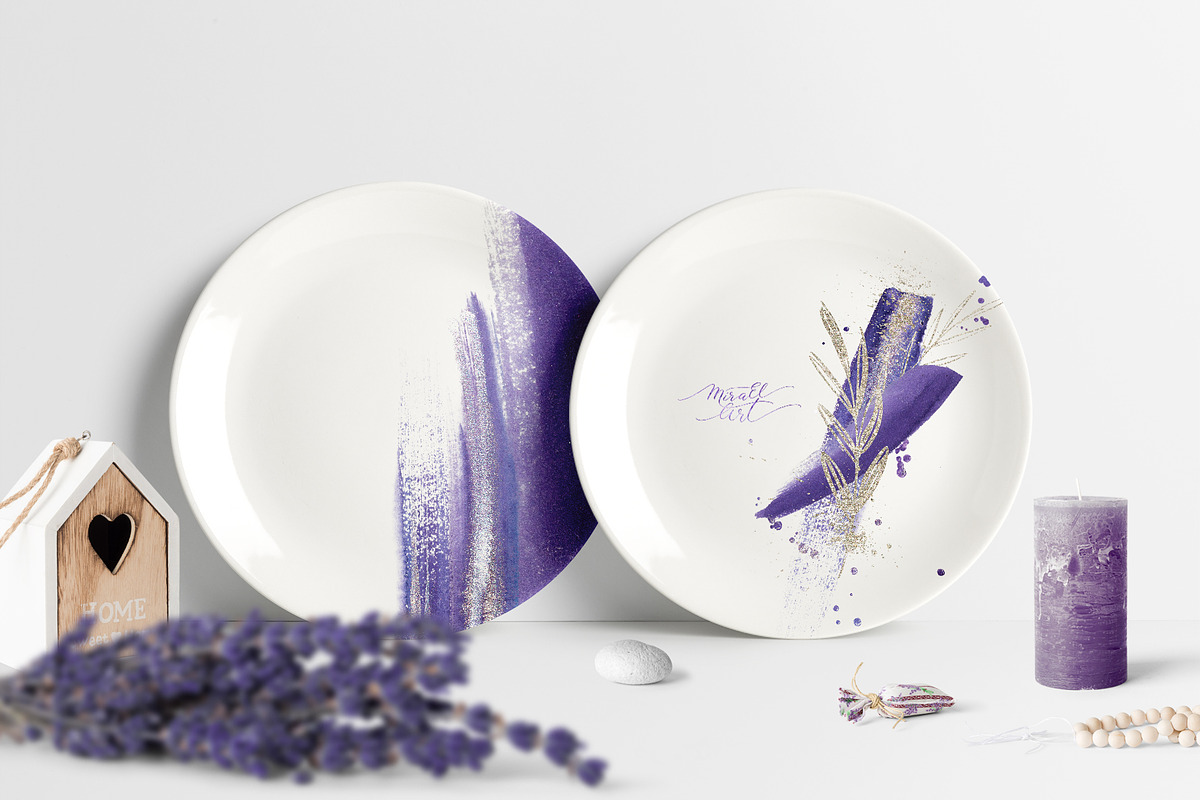 Violet Aura. Abstract design, a Texture Illustration by MiraEl Art (Photo 21 of 29)