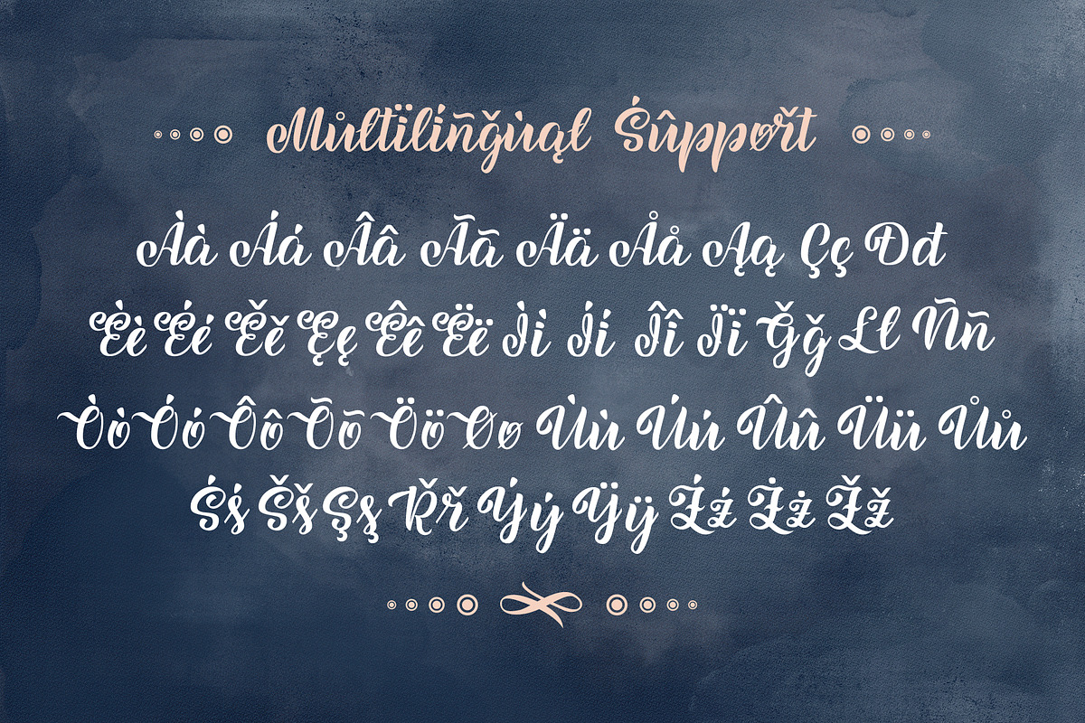 Anarion Script Font preview 5