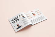 Mental Health arab woman, a Healthcare Illustration by KeronnArt (Thumbnail 4 of 8)