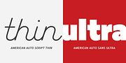 American Auto, a Sans Serif Font by Miller Type Foundry (Thumbnail 5 of 20)