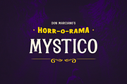 Mystico Scary Serif, a Serif Font by DonMarciano (Thumbnail 1 of 5)