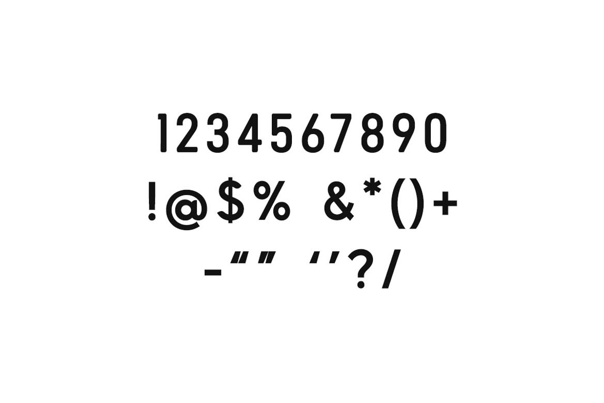 GUSHELINK Condensed Display Font, a Sans Serif Font by UICreative (Photo 6 of 13)