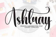 Ashtray | Script Font