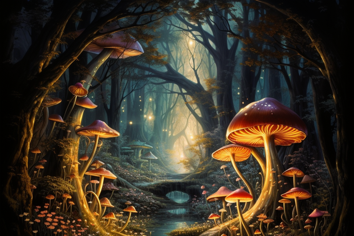 Magical Forest, a Background Graphic by Printable Treasure (Photo 5 of 8)