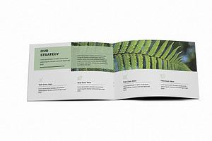 Green Leaf - A5 Creative Brochure