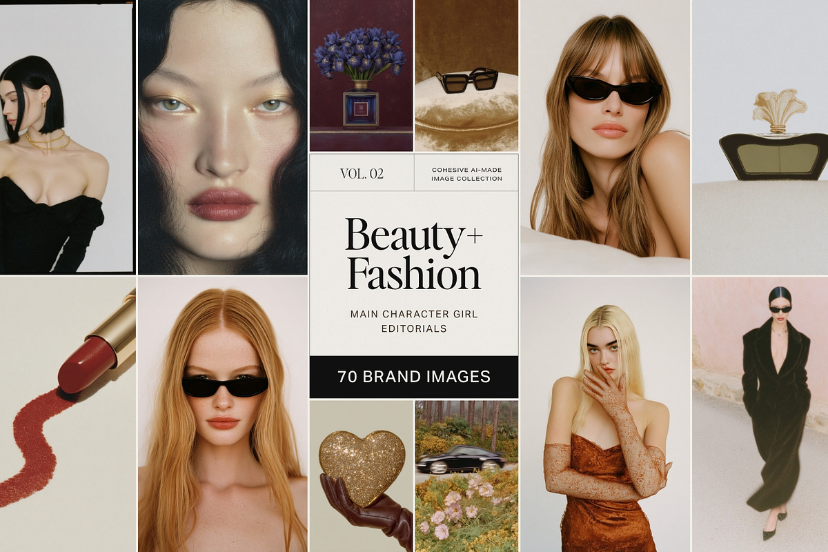 70 Beauty+Fashion Editorial Images, a Beauty & Fashion Photo by Make Stories Studio (Photo 1 of 9)