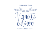 Vignette Cursive Font, a Script Font by Jackgridden (Thumbnail 1 of 16)