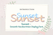 Sunset, a Handwritten Font by Wow Magic (Thumbnail 1 of 3)