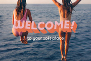 your soft dream | Unique soft font, a Sans Serif Font by Clarisse Joly (Thumbnail 9 of 9)