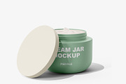 Cosmetic Cream Jar Mockup Vol.1, a Packaging Mockup by Akebareee (Thumbnail 5 of 6)