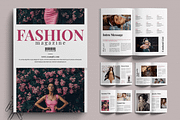 Fashion Magazine Template, a Magazine Template by MightyDesign (Thumbnail 1 of 6)