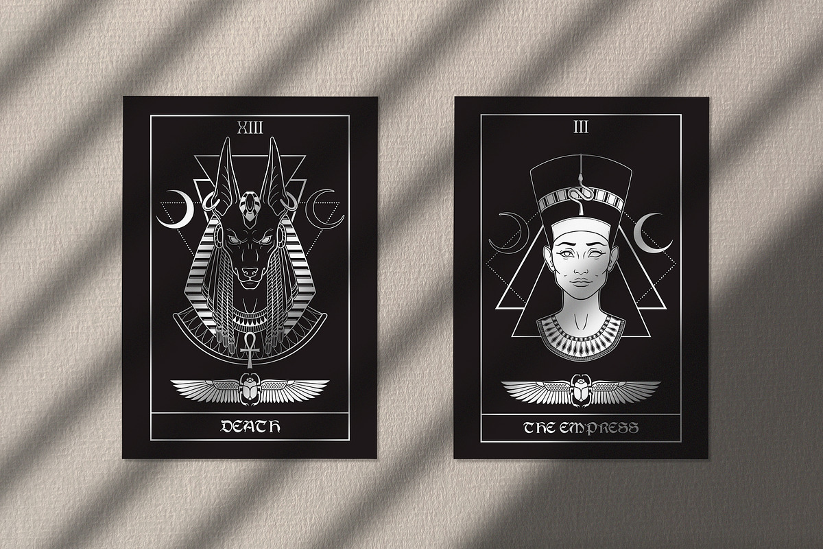 Egypt - vector designs and elements, a Decorative Illustration by Croisy (Photo 4 of 12)