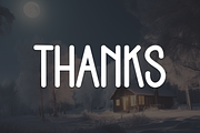 Night House | Script Font, a Script Font by Scratchones (Thumbnail 8 of 8)