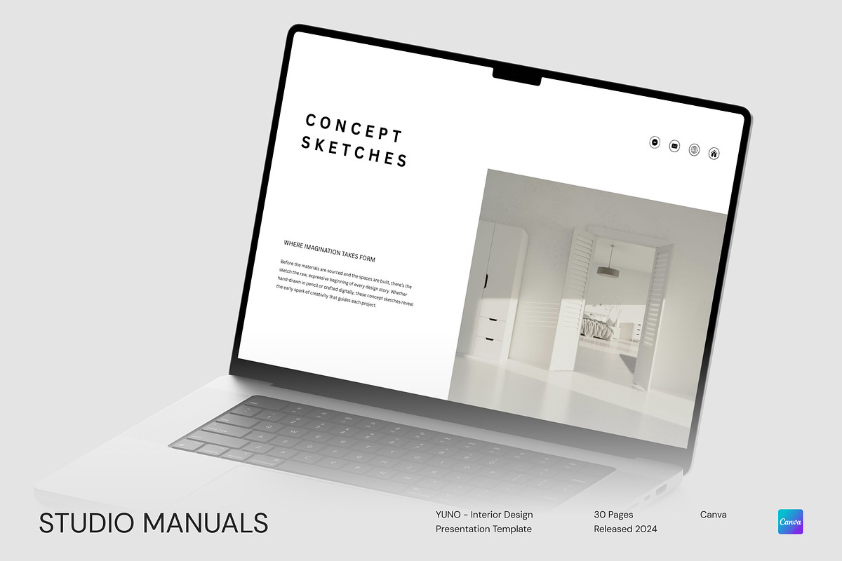YUNO - Interior Design Presentation, a Social Media Template by Studio Manuals (Photo 6 of 8)