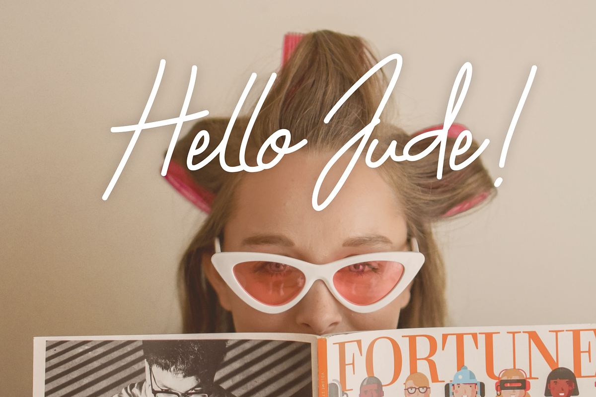 Shantty - Signature Font, a Script Font by Visuallay (Photo 3 of 6)