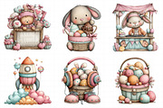 Funny Easter Basket Clipart, an Illustration by Daily.Designs (Thumbnail 7 of 8)