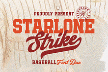 Starlone - Baseball Font Duo