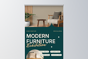 Home Interior Roll Up Banner, a Print Template by Annora Studio (Thumbnail 3 of 6)