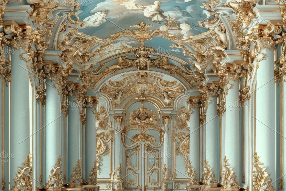 62 Rococo patterns, an Architecture Photo by Handmadefont (Photo 50 of 65)