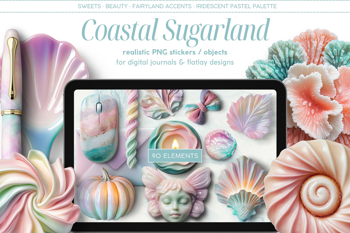 Coastal Sugarland PNG Objects, an Object Graphic by Iconogenic (Photo 1 of 8)