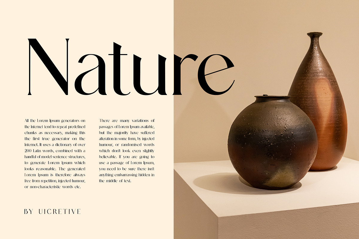 Luxiachy Luxury Serif Font, a Serif Font by UICreative (Photo 3 of 12)